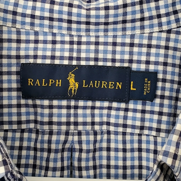 Ralph Lauren Men's Button Up Shirt Size XL - Picture 3 of 6